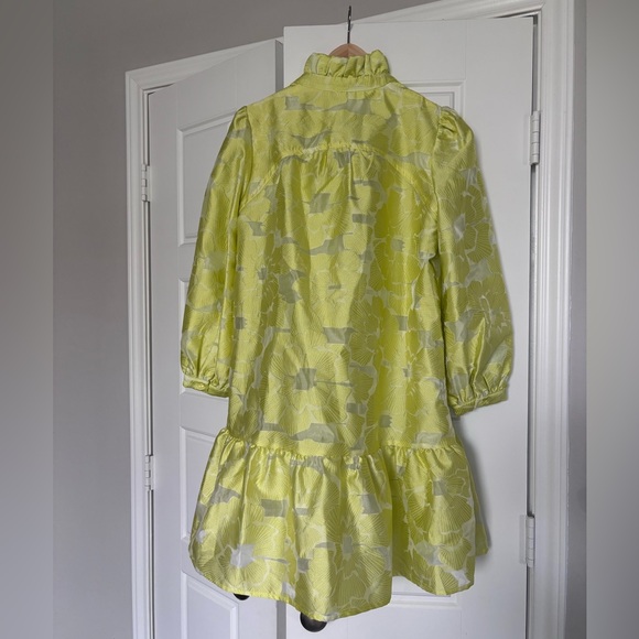 TUCKERNUCK Citron Fil Coupe Palmerston Dress Size Medium - Picture 5 of 7